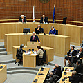 Президент Серж Саргсян выступает в Палате Представителей Кипра-17.01.2011