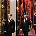 Встреча Президентов Сержа Саргсяна и Дмитрия Медведева во время государственного визита Президента РА в РФ-24.10.2011