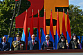 Президент - на военном параде в честь 25-ой годовщины независимости РА