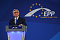 President Serzh Sargsyan speaks at the EPP Convention in Bucharest