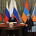 Трехсторонняя встреча Президентов Армении, России, Азербайджана в Сочи-25.01.2010