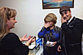 ՀՀ առաջին տիկին Ռիտա Սարգսյանն այցելել է սահմանին զոհված զինծառայող Ազատ Ասոյանի ընտանիք