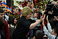 Президент Серж Саргсян и госпожа Рита Саргсян по случаю наступающих праздников в резиденции Президента приняли многочисленных детей