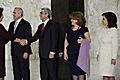 Նախագահ Սերժ Սարգսյանը և տիկին Ռիտա Սարգսյանը Լիբանանի նախագահ Միշել Սուլեյմանի և տիկին Վաֆաա Սուլեյմանի հետ