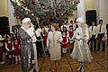 On the occasion of New Year and Holly Christmas, Mrs. Rita Sargsyan hosted Armenian children from Syria