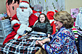 First Lady of Armenia Rita Sargsyan on the occasion of New Year and Holly Christmas visited 10-year old Shushanik, who wrote her that could not attend the receptions organized for children at the Presidential Palace because of her illness.