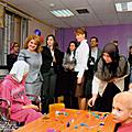 In the framework of the official visit to Syria, First Lady Rita Sargsyan visited medical centers for children