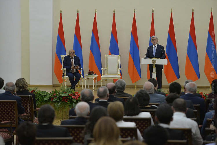Состоялась церемония вручения Премий президента Армении