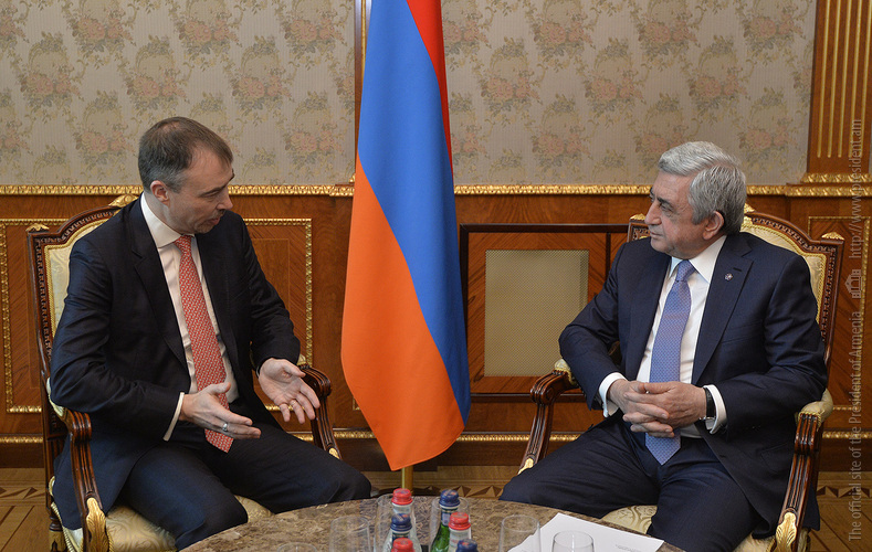 Спецпредставитель ЕС заверил президента Армении, что не пожалеет усилий для содействия мирному урегулированию карабахской проблемы