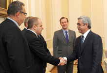 President received delegation of the members of the European Parliament