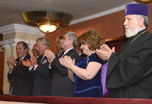 President attends benefit concert, hosted by &ldquo;Yerevan, My Love&rdquo; charity fund