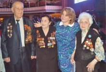 ՀՀ առաջին տիկին Ռիտա Սարգսյանը հանդիպում է ունեցել Մեծ Հայրենականի վետերանների հետ