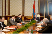 President Serzh Sargsyan invited a meeting of the National Security Council
