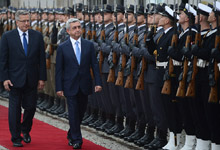 Official visit of President Serzh Sargsyan to the Republic of Poland