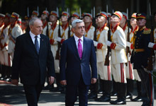 Рабочий визит Президента Серж Саргсяна в Республику Молдова