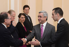 The President received delegation of the representatives of the parliament of New South Wales and the Armenian National Committee of Australia