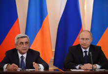 Президенты Армении и России подвели итоги переговоров