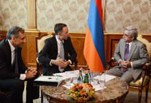 President received representatives of McKinsey & Company