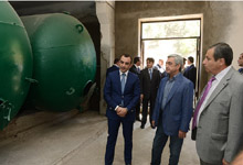 Working visit of President Serzh Sargsyan to Gegharkunik marz