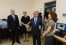 Նախագահը ներկա է գտնվել Հայկական ազգային ճարտարագիտական լաբորատորիաների բացման արարողությանը