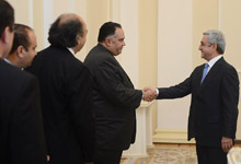 President received delegation headed by the California State Assembly Speaker John A. Perez 