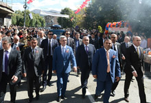 President Serzh Sargsyan&rsquo;s working visit to Syunik marz