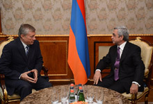President Serzh Sargsyan received the Secretary General of the CSTO Nikolay Bordjuzha