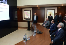 President visited the Center for National Security Threat Analysis and Assessment of the National Security Council Staff