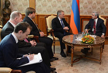 Президент принял Вице-спикера Парламента Литвы Гедиминаса Киркиласа