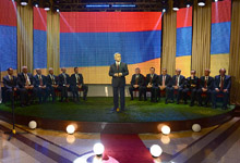 Президент принял участие в вечере чествования легендарной команды армянского футбола - «Арарата-73»