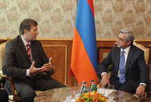 Президент принял глав делегаций государств, участвовавших в заседании Совета министров юстиции