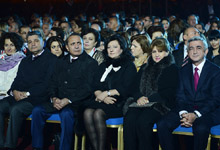 Президент присутствовал на гала-концерте, посвященном 2795-летию столицы