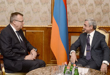 President received Yuri Fedotov, the Executive Director of the United Nations Office on Drugs and Crime (UNODC) 