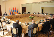 President Serzh Sargsyan participated at the session of the Nuclear Energy Safety Council