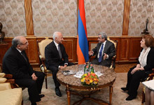 President received the world famous conductor and violinist Vladimir Spivakov