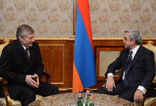 President Serzh Sargsyan received the Secretary General of CSTO Nikolay Bordyuzha