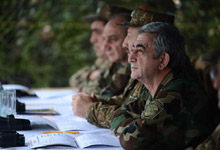 President Serzh Sargsyan continues his visit to NKR