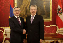 Working visit of President Serzh Sargsyan to Austria