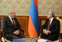 President Serzh Sargsyan received the EU Special Representative Philippe Lefort