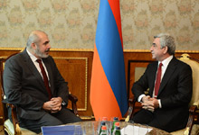 President Serzh Sargsyan received the EU Special Representative Philippe Lefort