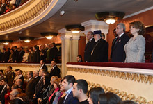 Президент Серж Саргсян присутствовал на праздничном торжестве, посвященном 22-летию Вооруженных сил РА