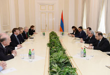 President received the British Group’s delegation of the Inter-Parliamentary Union