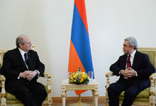 Նախագահն ընդունել է Սերբիայի արտաքին գործերի նախարար Իվան Մրկիչին