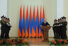 President Serzh Sargsyan handed the RA State Awards for 2013