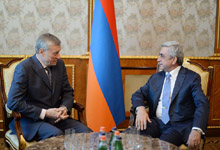 President Serzh Sargsyan Received CSTO Secretary General Nikolay Bordyuzha
