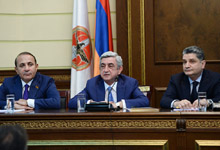 
Речь Президента РА, председателя РПА Сержа Саргсяна на заседании Совета РПА