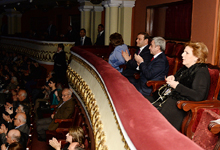 President Serzh Sargsyan attended the jubilee celebration dedicated to the 100th anniversary of Hamo Sahyan