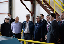 
President Serzh Sargsyan conducted a working visit to Lori and Tavush marzes 