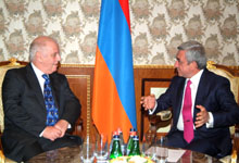 Նախագահն ընդունել է նշանավոր երաժիշտ, Բեռլինի պետական օպերայի գլխավոր դիրիժոր և տնօրեն Դանիել Բարենբոյմին