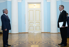 Newly appointed Ambassador of Norway to Armenia presented his credentials to President Serzh Sargsyan